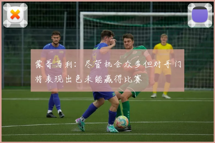 蒙哥马利：尽管机会众多但对手门将表现出色未能赢得比赛